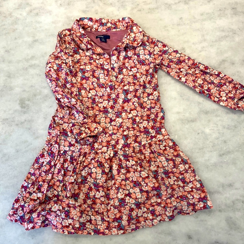 Floral Gap girls dress size 4